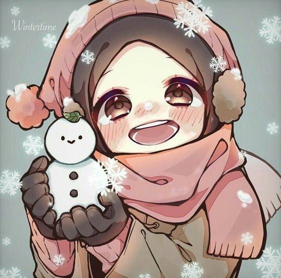 Kartun muslimah lucu terbaru