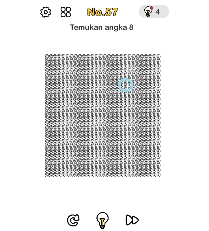 Kunci Jawaban Brain out Level 51, 52, 53, 54, 55, 56, 57, 58, 59, 60.