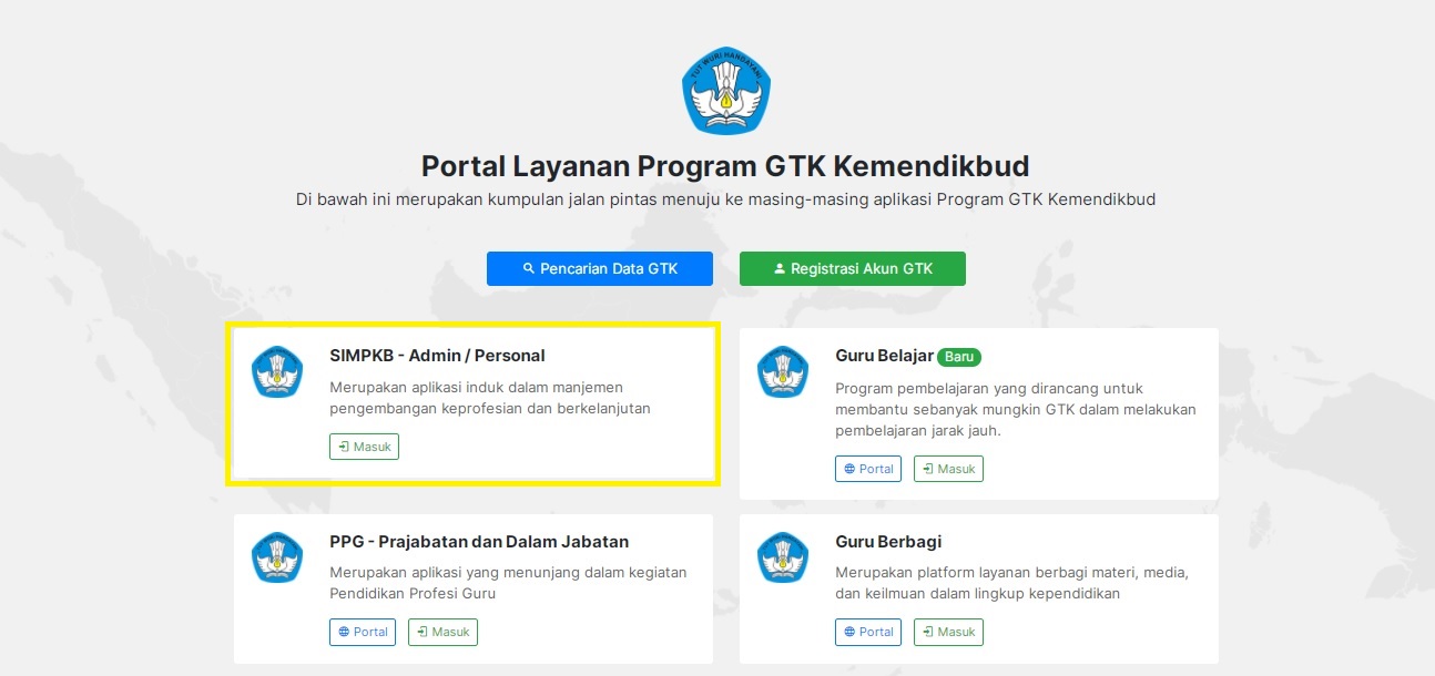 Cara Login SimPKB