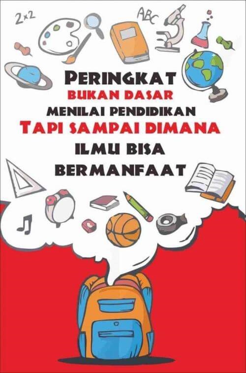 Gambar Poster Pendidikan Yang Mudah