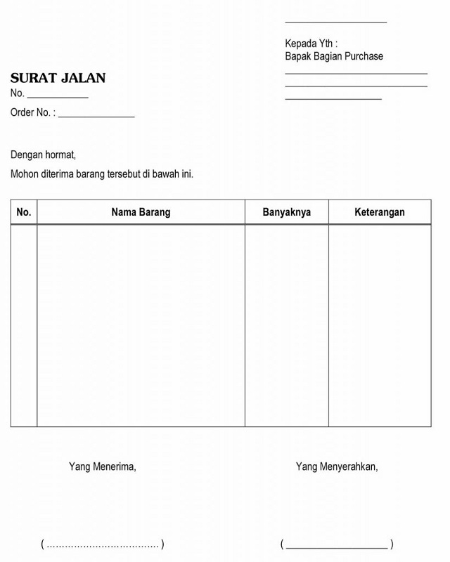 Surat jalan