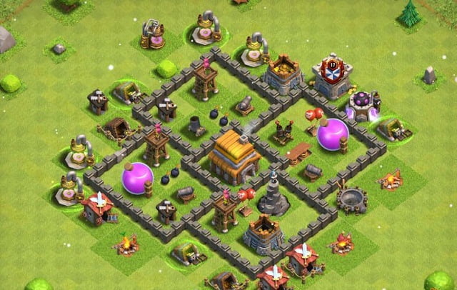Base th 5 farming