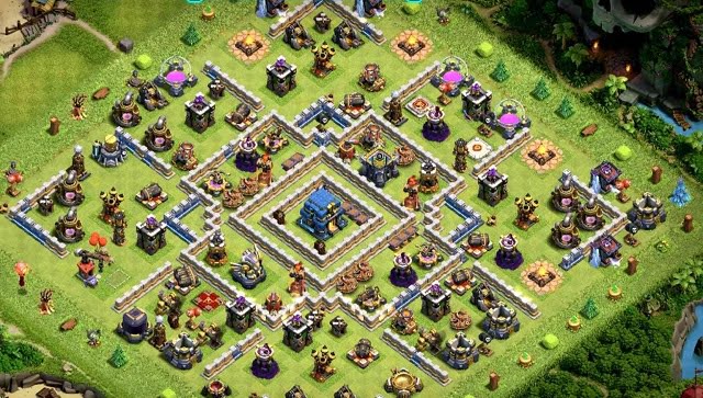 Base th 12 Farming terbaik