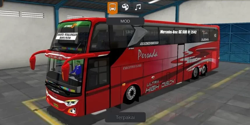 Bus Mercedes Benz Persada UHD Full Strobo