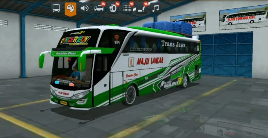 Livery Bussid Maju Lancar