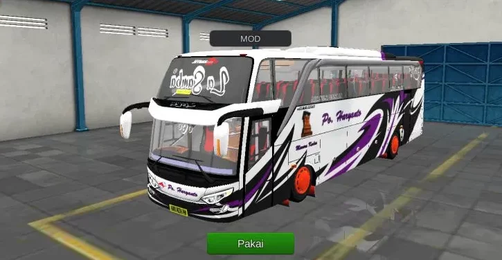 Mod bussid Haryanto La Samba SHD