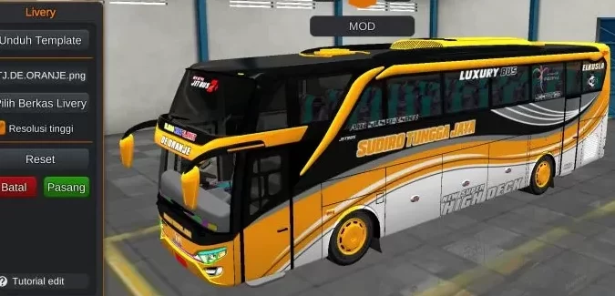 Download mod bussid sudiro tungga jaya