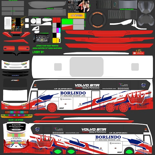 BORLINDO JB3 VOLVO TRONTON AS X FM BY LB SPEED