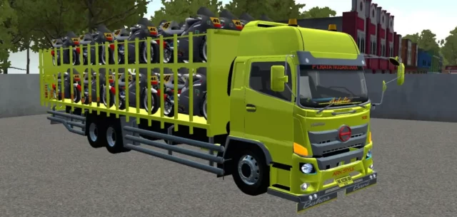 Hino 500 Pengangkut Motor