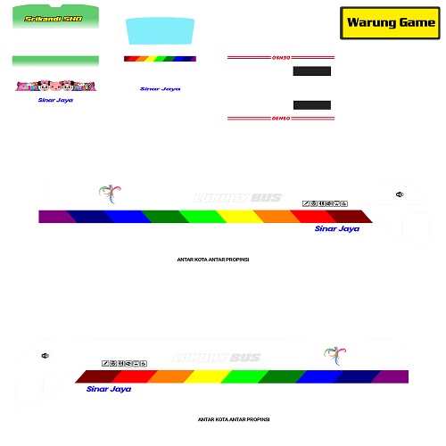 Livery sinjay Srikandi SHD By. Warung Gmae