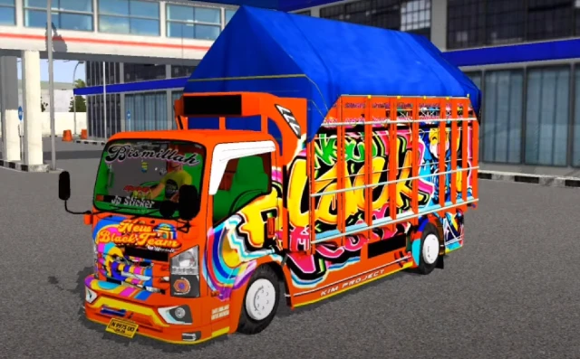 Mod Bussid Truck Canter Cabe Variasi 1