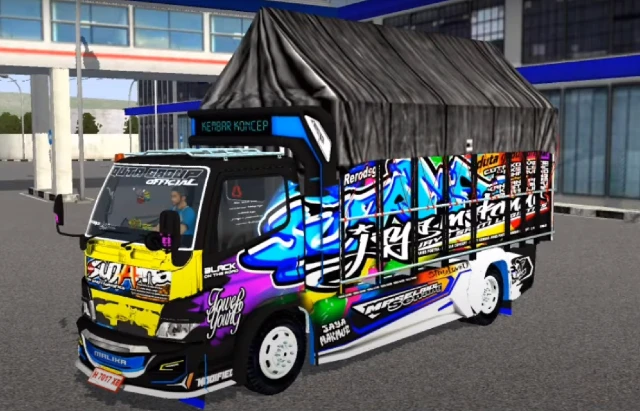 Mod Bussid Truck Canter Cabe Variasi 2