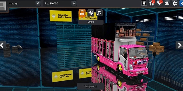 Truck Canter NMR71 Mbois Full Strobo