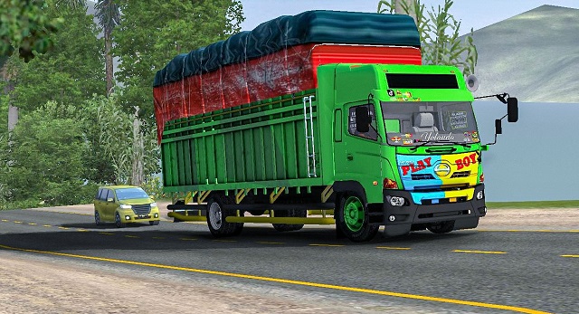 bussid Hino Engkel 500