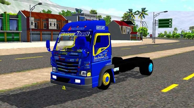 download mod bussid truck canter tanpa bak