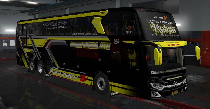 livery bussid sudiro tungga jaya shd jernih