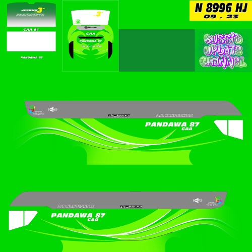 Livery Srikandi Pandawa 87