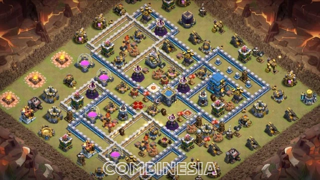 TH12 Anti 3 Stars war base