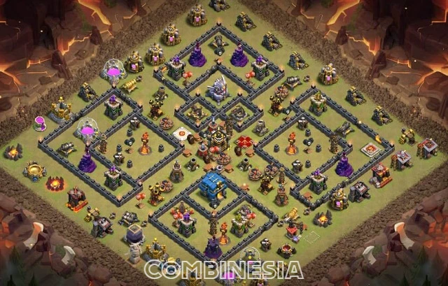 TH12 rushed war base
