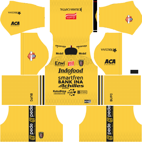 Kit DLS Bali United (Gola kiper away)