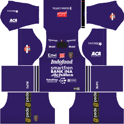 Kit DLS Bali United (Gola kiper home kit)