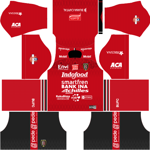 Kit DLS Bali United (Home Kit)