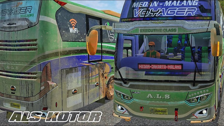 Livery Bussid ALS Kotor