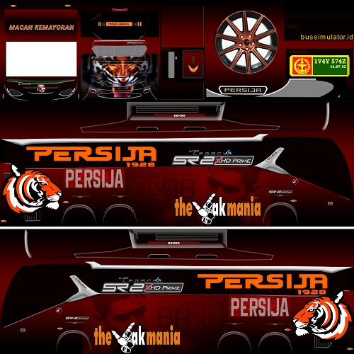 Livery Bussid Bambang Pamungkas 20