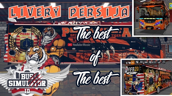 Livery Bussid Persija