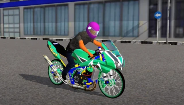 MOD NINJA 150 RR DRAG BUSSID FREE BY AZUMODS