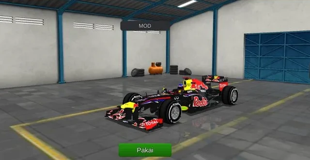Mod Mobil Balap F1 Redbull Kencang