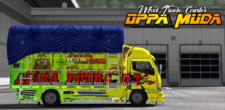 Download Mod Truck Oppa Muda Bussid