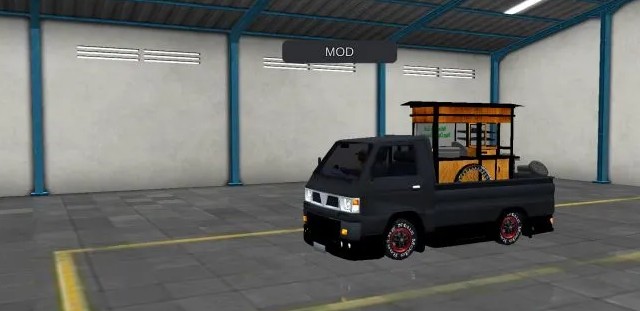 L300 Muatan Grobak Bakso