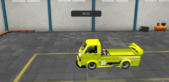 Pick Up Full Modif Racing Kuning