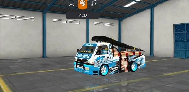 Pickup L300 Muatan Bahan Bangunan