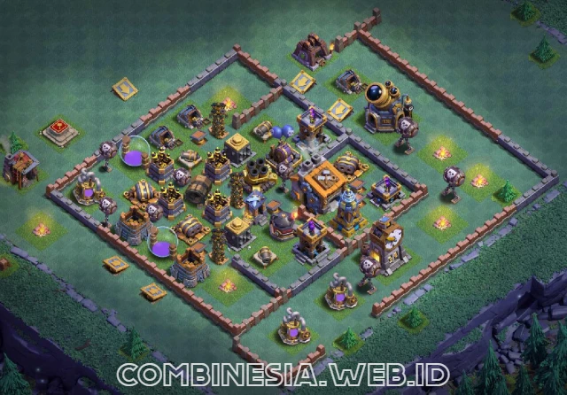 Builder hall 8 base coc