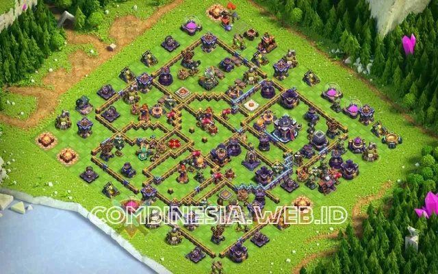 COC th15 best war base