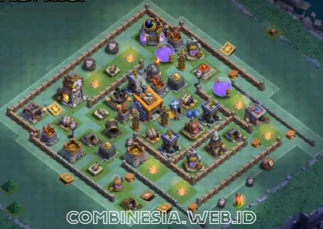 Tata letak basis tukang level 8