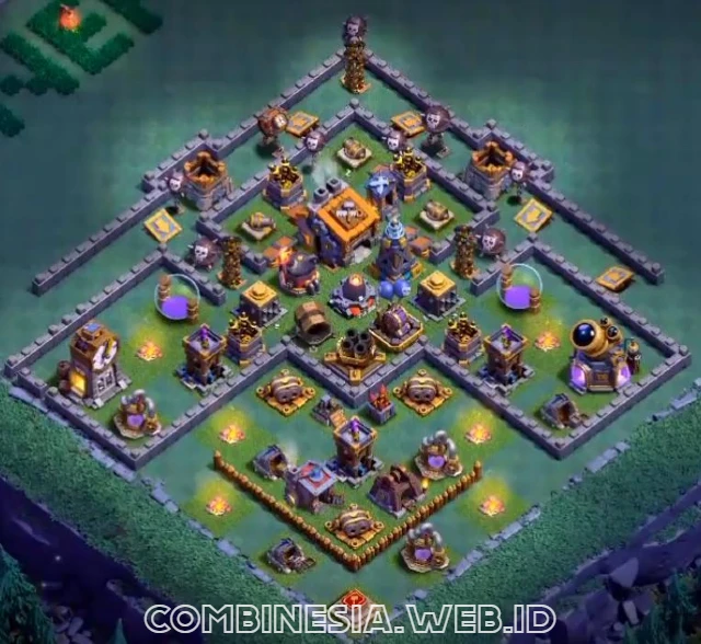 Tata letak basis tukang level 9