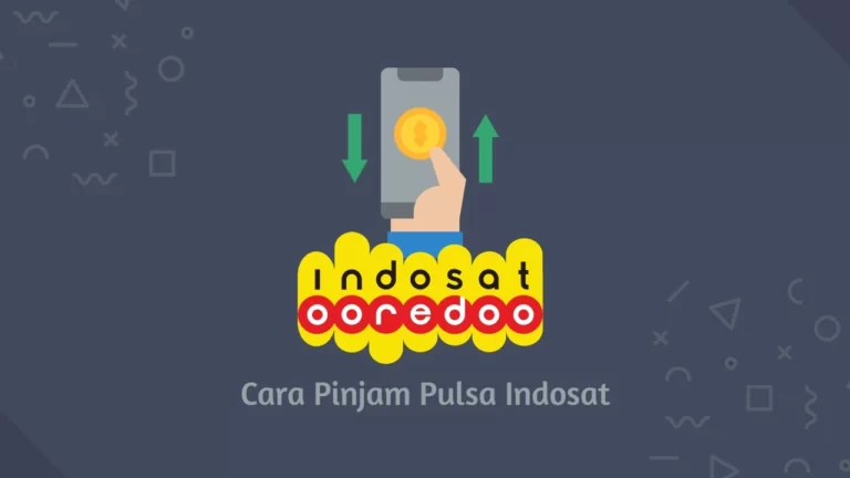 cara pinjam pulsa indosat