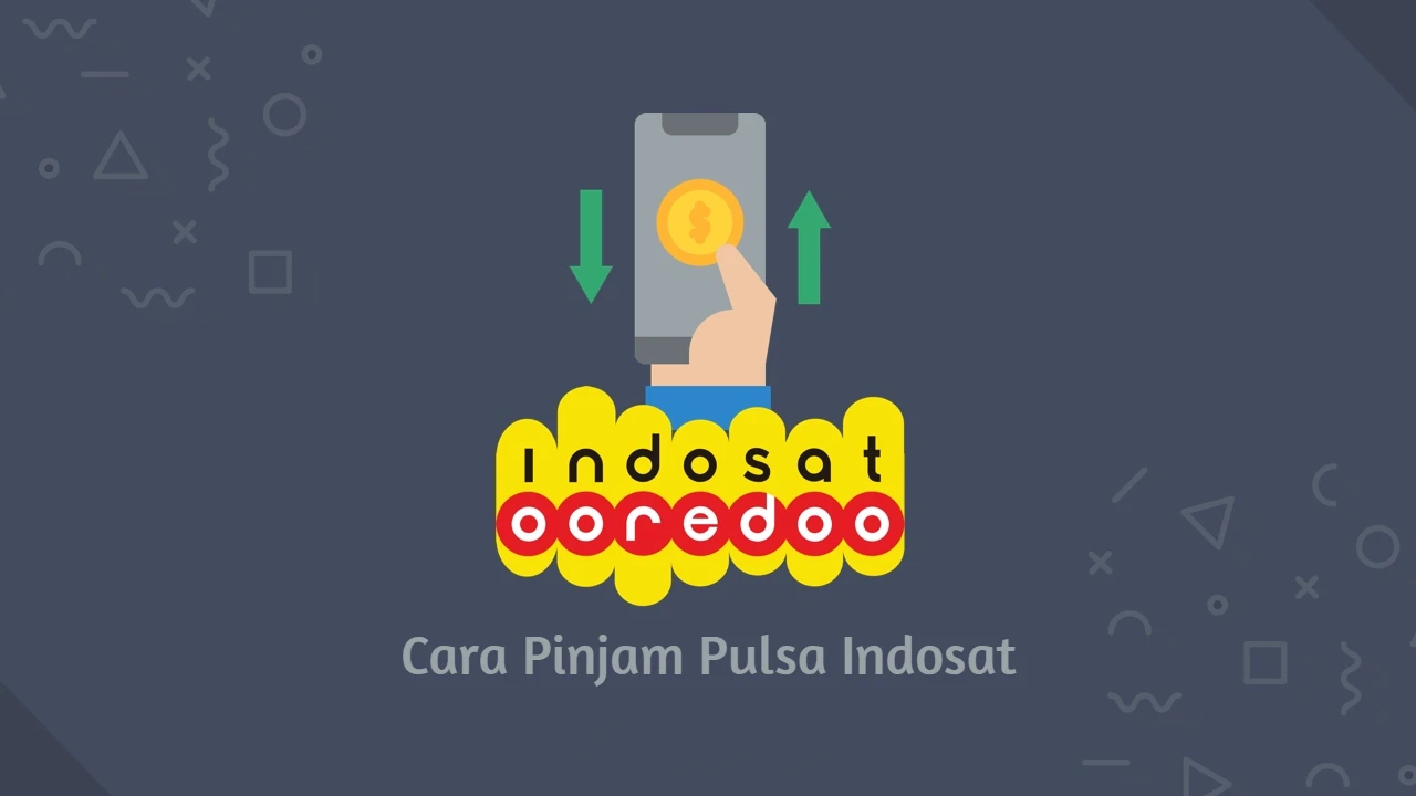 cara pinjam pulsa indosat